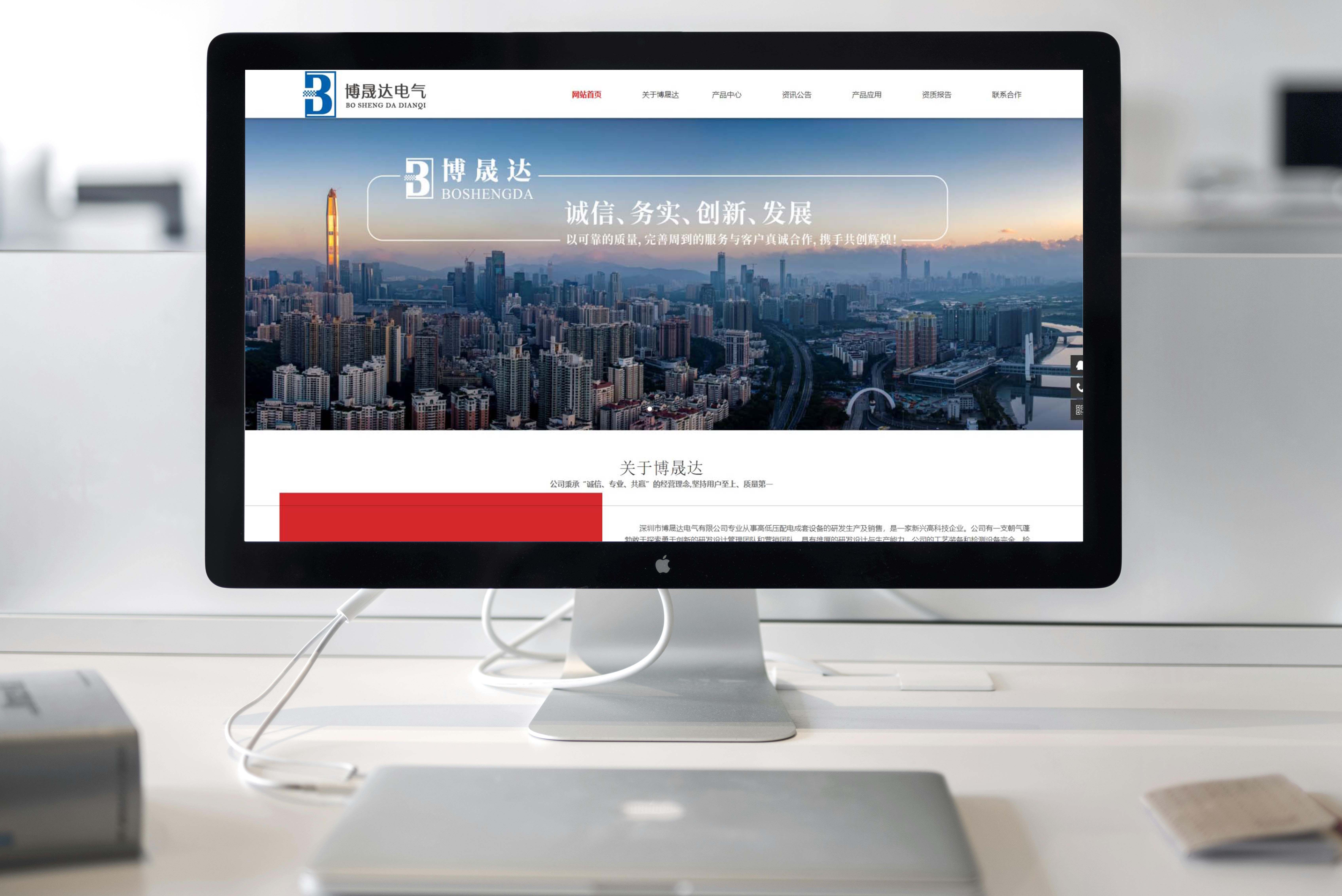 深圳市博晟达电气有限公司-网站建设