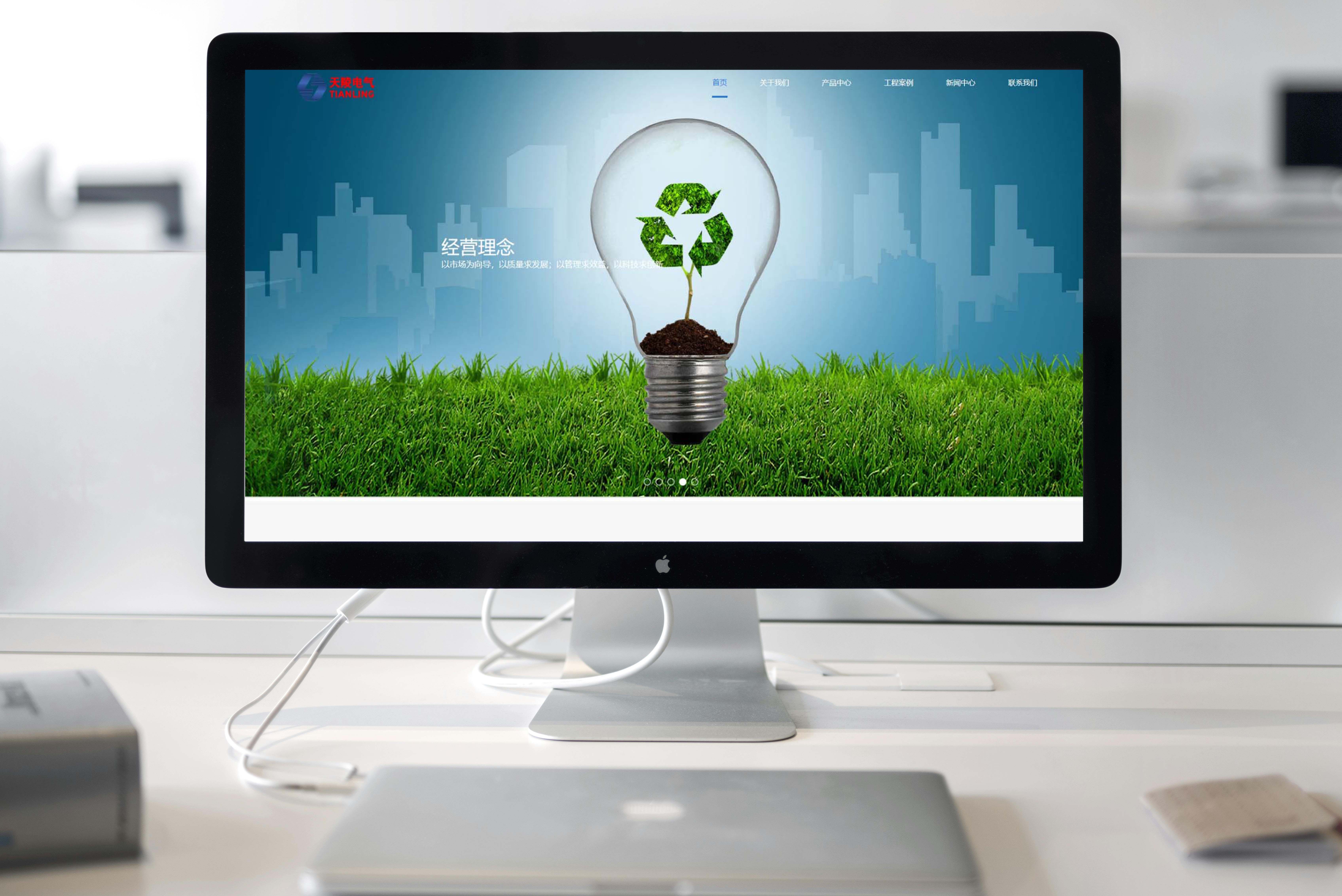 东莞市天陵电气设备有限公司-网站建设